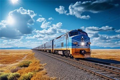 Železničný železničný expres do Mexika