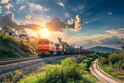 Železničný železničný expres do Kanady